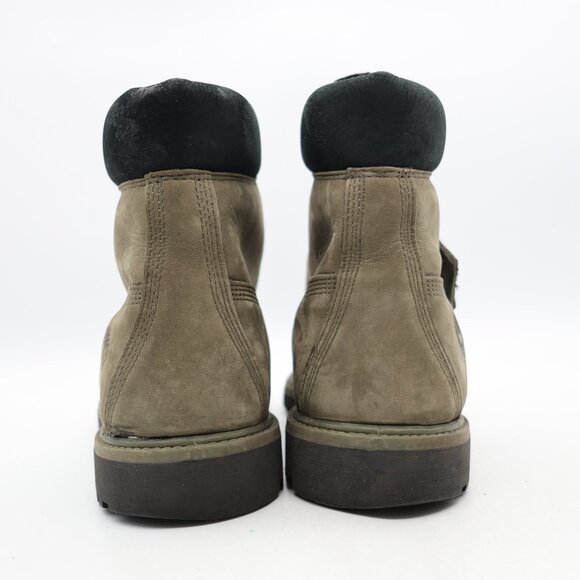 Timberland 6-inch Premium Waterproof Gray Boots Men US Size 12 M A6898 - Picture 5 of 12